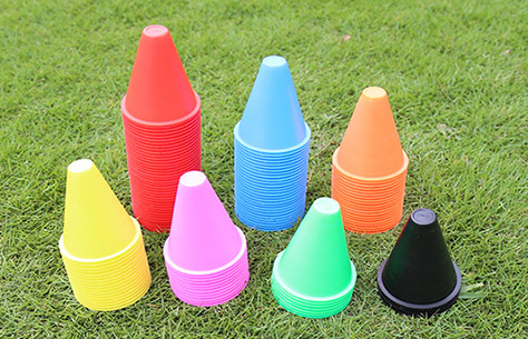 Conical Shape Roller Skating Training Marker Cone TC002 color